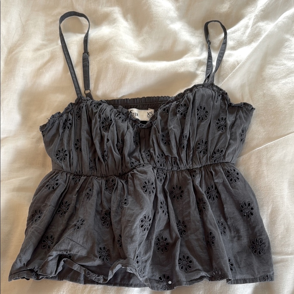 Hollister Gray/Blueish Top